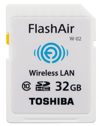 28Ƕʽ߾ͨŹܵSDHC洢 “FlashAir™”Ʒ